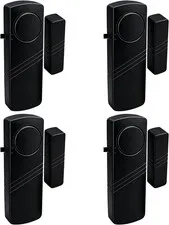 Door Window Alarm - 90Db Loud Home Security Sensor for Kids Safety, Burglar Aler