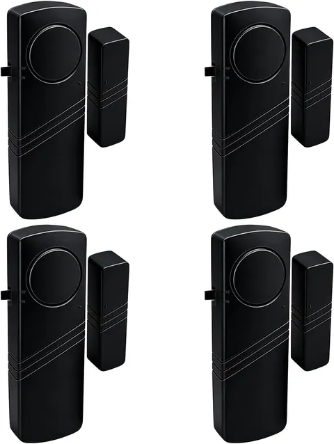 Door Window Alarm - 90Db Loud Home Security Sensor for Kids Safety, Burglar Aler
