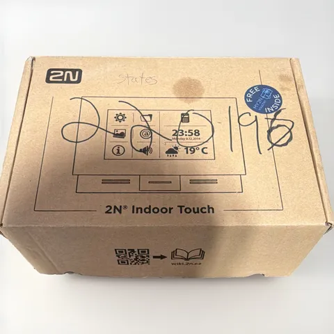 Indoor Touch Touchscreen PoE Wi‑Fi Indoor Audio/Video Intercom 91378376WH #17/1