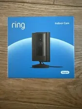 Ring Indoor Cam 2nd Gen Plug-In 1080p HD WiFi Security Camera Black Ships Free