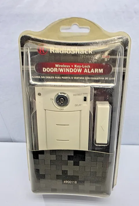Radio Shack Wireless Key Lock Door Window Safety Alarm 49-118 New Sealed