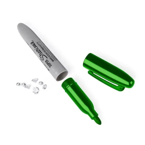 Mini Marker Pen Hidden Storage Container Small Valuables Money Jewelry Green