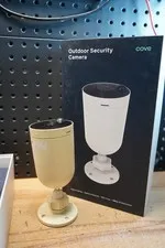 (O) Cove Outdoor Security Camera Wireless 1080p YWS-12020 White Boxed w/ Battery