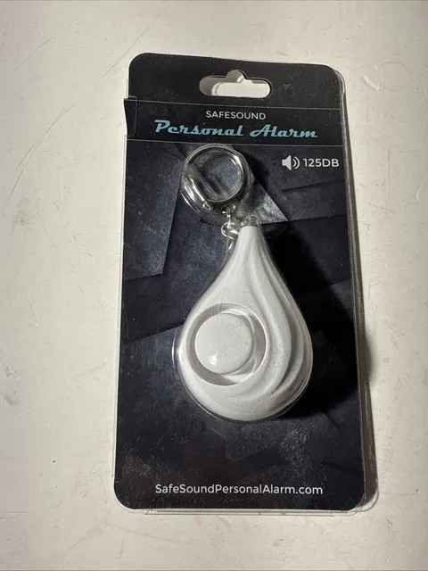 NIB Safe Sound Personal Alarm Emergency Keychain 125DB