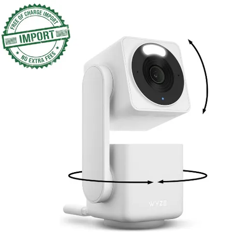 Wyze Cam Pan v4 4K Smart Security Camera, Indoor/Outdoor Camera, Pan/Tilt/Zoom