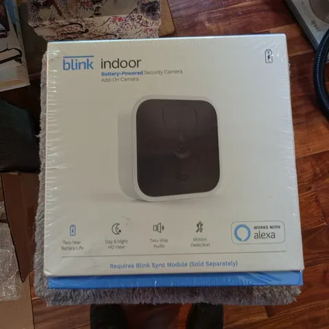 BLINK INDOOR WIRELESS HOME SECURITY ADD-ON CAMERA 3rd gen (SYNC MODULE REQUIRED)