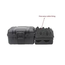 Secure Sealed Container Case With Adjustable spume Insert For Equipment Security