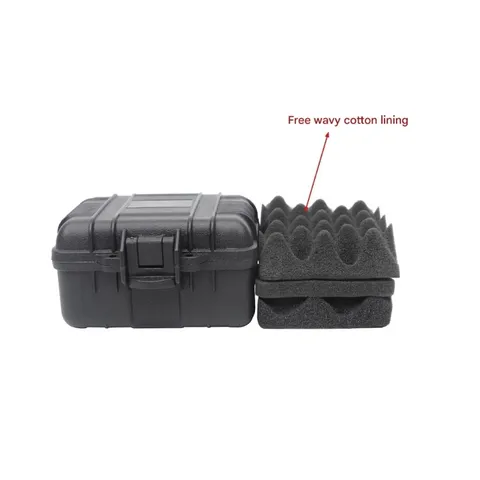 Secure Sealed Container Case With Adjustable spume Insert For Equipment Security