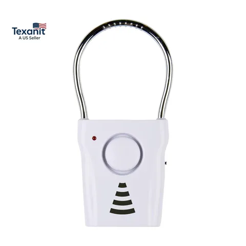 110Db Door Handle Alarm, Extremely Loud Wireless Audible up to 680 Ft Away, Hang