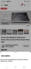 Vivint | VS-SH2000-C00| Smart Home | Sky Control Panel Smart Hub | New