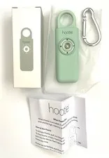 NIB Hootie Personal Safety Alarm, Keychain, Purse, Backpack, Mint Green