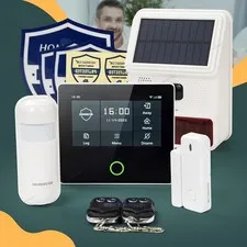 HOMSECUR Wireless WIFI 4G SMS Autodial Home House Alarm System