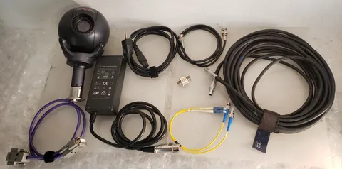 Camera Corps Q-Ball Black HD/SD Robotic Camera w/ AC Adapter + Cables