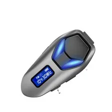 Helmet BT Headset With FM Radio Support Two-Way Intercom RGB Lights IP65 Ra JKYA