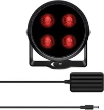 IR Illuminator 850nm Infrared Light 80ft for Security Camera Outdoor Waterproof