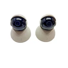YI dome camera B01CW4BG4K Pan/ Tilt Cloud Camera Set of 2 (Damaged Box)