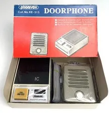 Vintage Door Phone Intercom Phonivox Complete New in Box