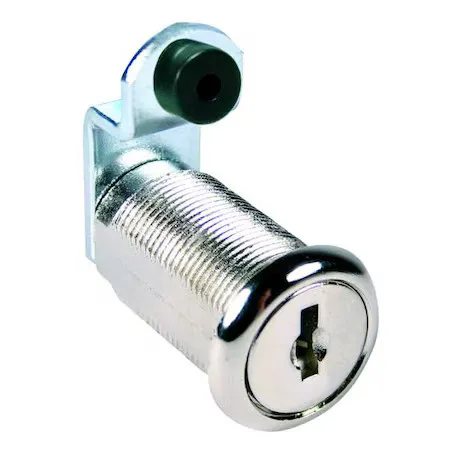 Compx National C8055-Mkkd-14A Disc Tumbler Keyed Cam Lock, Bright Nickel, 1 1/8