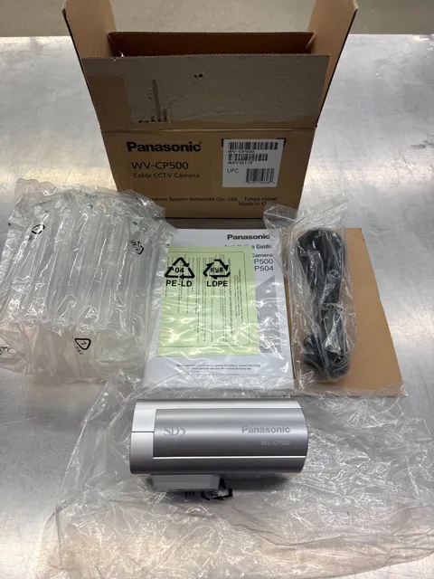 Panasonic WV-CP500 Super Dynamic 5 Day/Night Color CCTV Security Camera New