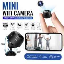 Mini Wireless Record Camera WiFi IP Home Security DVR Night Vision HD USB 1080P