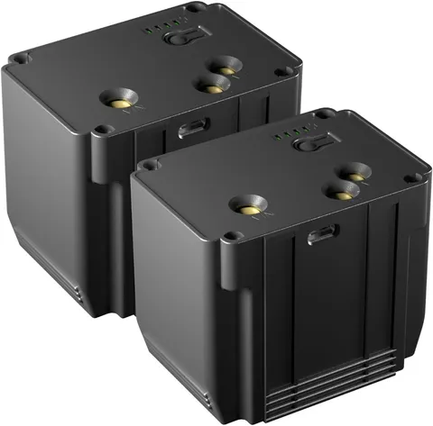 2 Pack Replacement Battery for Cellular Security Camera Rechargeable Lithium-Ion