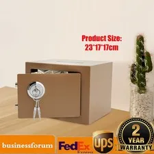 Mini Safe Box, Coin operated Security Box with Mechanical Keys Q235 Steel