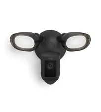 Ring Floodlight Cam Pro Wired, 1st Gen, 2K Video, Black,
