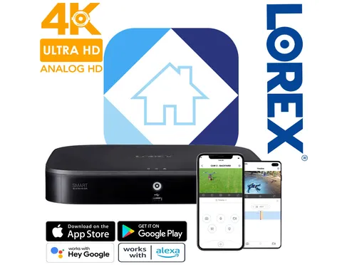 Lorex 4K Ultra HD 8Ch Digital Smart DVR Security Recorder 2TB HDD Smart D861A82B