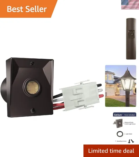 Dusk-to-Dawn Sensor with Ezee Change Plug for 3" Lamp Posts –  Listed
