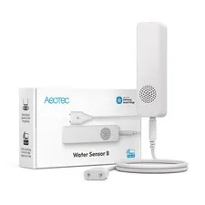 Aeotec Water Sensor 8, Z-Wave Plus 800 Series with Long Range Support, Leak D...