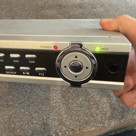 Luxor Falco LX-4PRO 4 Channel DVR Security Surveillance CCTV & Power Adapter