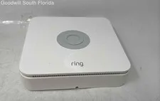Ring Base Station US White Alarm Security System With Keypad & Adapter Untested