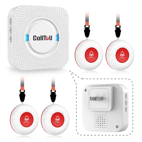 CallToU Caregiver Pager Wireless Call Button Smart Bell Alert Syste... Fast Ship