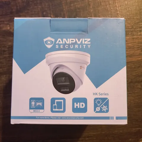 Anpviz HK Series 4K PoE Turret IP Security Camera Night Vision AI Detection