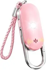 ISEYOU 130dB Rechargeable Personal Safety Alarm Keychain