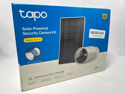 TP-Link Tapo C460 KIT 4K Wireless Solar Security Camera Alexa 1-Pack White