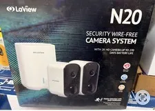 LaView N20 Security Wire-Free Camera System 2-pack 2K HD LV-KYW202 Motion -NEW