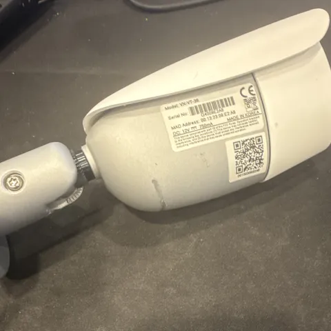 VX-VT-38 IP/Network Wired Bullet Surveillance Camera Color White Outdoor 12V