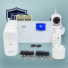 HOMSECUR LCD Wireless 4G WIFI Burglar Intruder Alarm System+PIR+5*Door Sensor