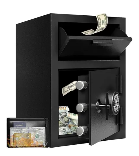 2.8 Cuft Drop Safe for Business Heavy Duty with Money Drop Slot, 14-Gauge Steel