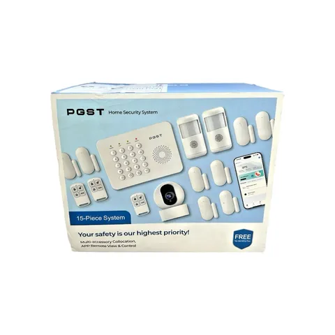 PGST Home Security System | 15-Piece System | Security Set