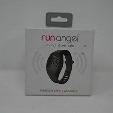 Run Angel Personal Safety Wearable 120dB Alarm Bluetooth Smart Wristband NIB