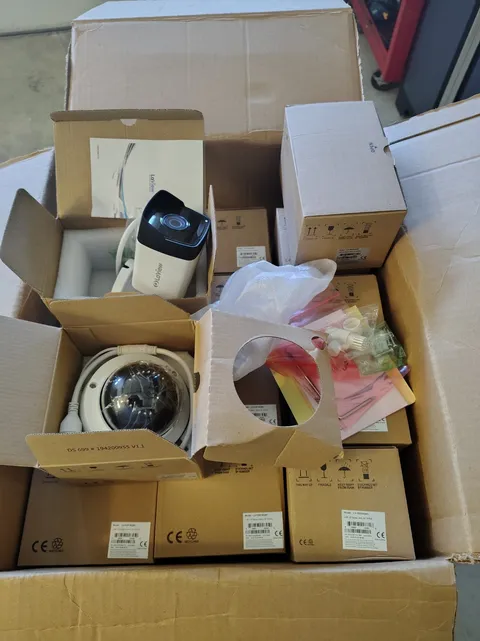 LaView POE Cameras - Box of 8 LV-PD514028C and 6 LV-PB3040WC cameras