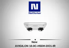 NEW Avigilon 10.0C-H5DH-DO1-IR H5A  2X5MP Dual-Head OutDoor IR IP Dome Camera