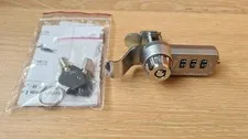 Atlas Lock 7440 Silver Code Combination Cam Lock Keyless Post Mail Box Cabinet