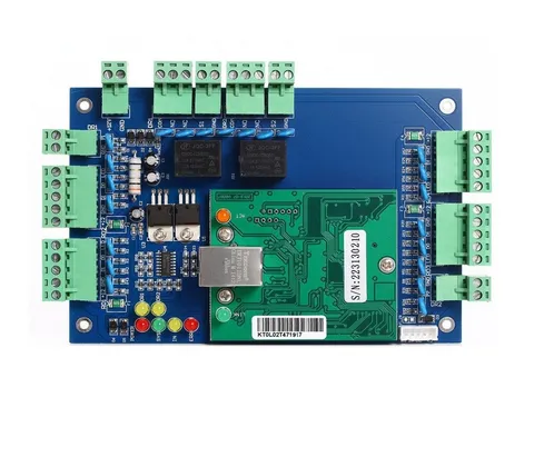 Professional 2 Doors IP Based Wiegand 26 bit 34Bit Network Access Control Boa...