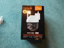 Hard-wired WiFi Outdoor Pan/Tilt Home Security Camera System Wireless