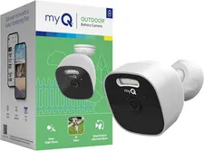 Myq Outdoor Battery Camera | 2K Camera, Color Night Vision, Spotlight, Motion Al