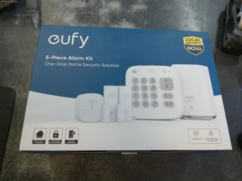 Eufy Security 5-Piece Alarm Home Security Kit: Homebase, Keypad, Sensors