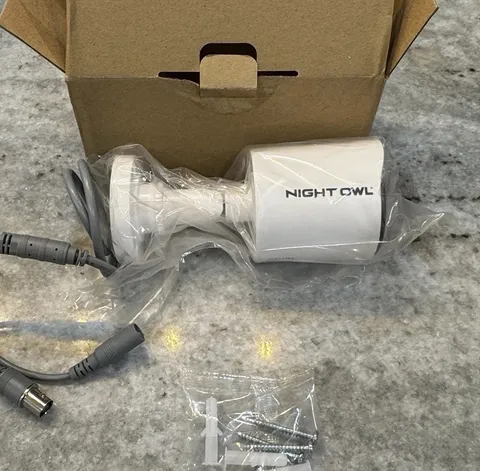 NOB Night Owl 5MP 1080p Bullet Security Spotlight Camera Wired CM-DP2L-B Add-On